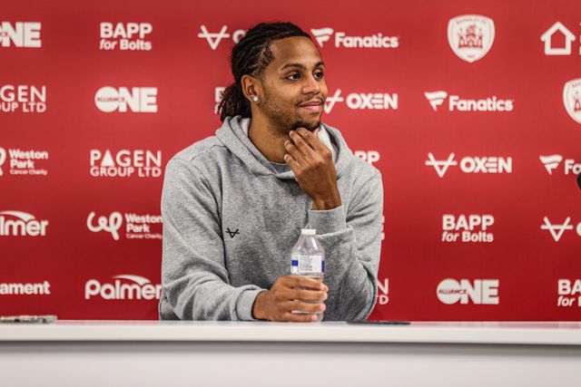 Amani Richards of Barnsley speaks in the post match press conference during the Sky Bet League One match Barnsley vs Blackpool at Oakwell, Barnsley, United Kingdom on 02 September 2026

(Photo by Alfie Cosgrove/News Images)