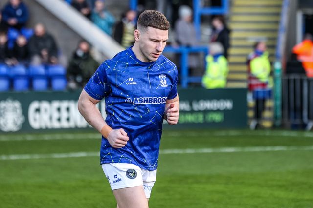 George Williams of Warrington Wolves in the pre-game warm up during the Betfred Super League Round 3 match Warrington Wolves vs Wakefield Trinity at The Halliwell Jones Stadium, Warrington, United Kingdom on 28 February 2026

(Photo by Alfie Cosgrove/News Images)
