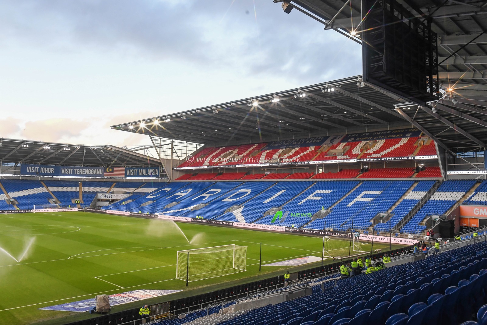 General view of Cardiff City Stadium, during the Sky Bet Championship match Cardiff City vs Queens Park Rangers at Cardiff City Stadium, Cardiff, United Kingdom, 26th December 2022

(Photo by Mike Jones/News Images)