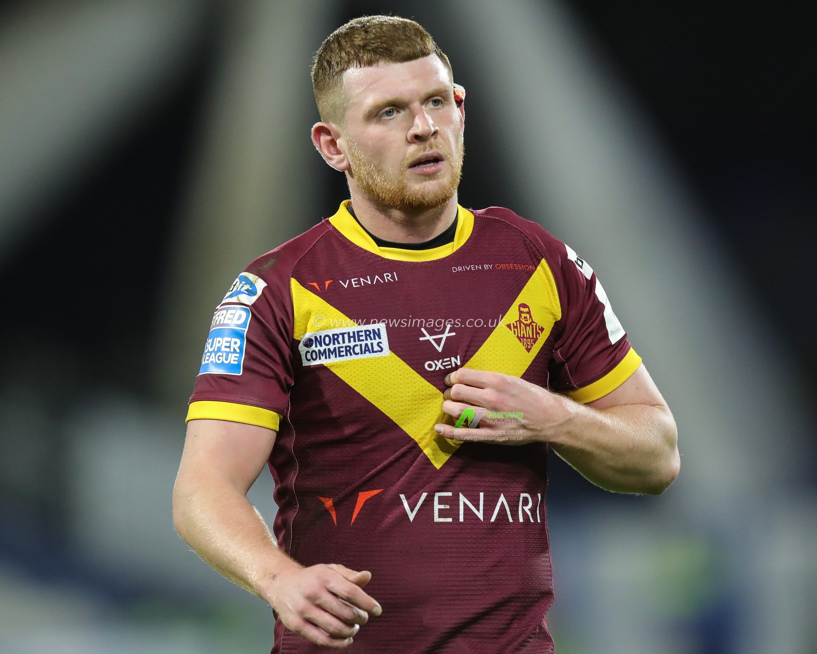 Olly Russell #23 of Huddersfield Giants during the Betfred Super League Round 5 match Huddersfield Giants vs Wigan Warriors at John Smith's Stadium, Huddersfield, United Kingdom, 17th March 2023

(Photo by James Heaton/News Images)