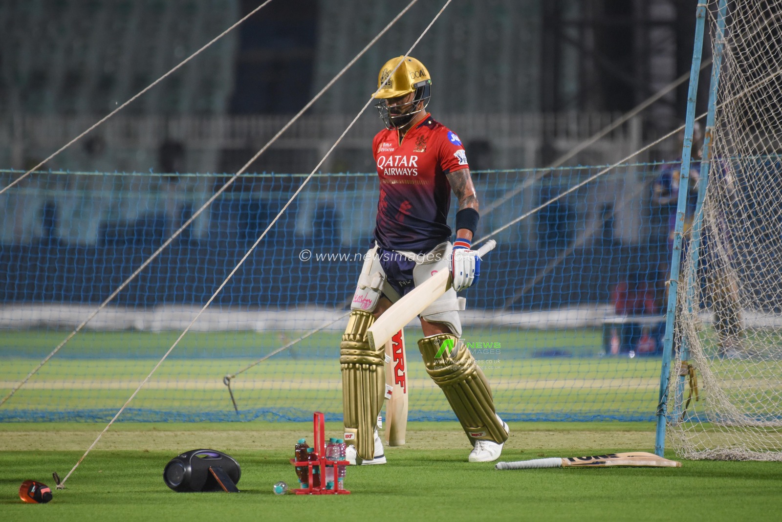 Royal Challengers Bengaluru Virat Kohli attends the training sessionduring the Indian Premier League (IPL) 2025 cricket tournament opening match between Kolkata Knight Riders and Royal Challengers Bengaluru at the Eden Garden Cricket Stadium in Kolkata, India, on March 20, 2025.Pictures by Debajyoti Chakraborty.(Photo: Debajyoti Chakraborty/News Images)