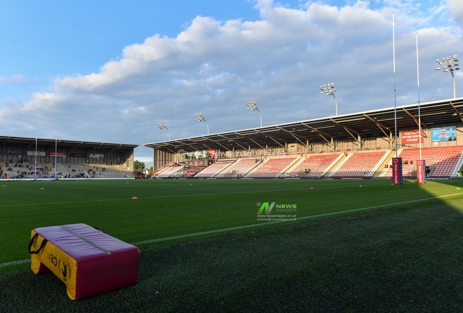 Leigh Sports Village waits ahead of the match, during the Betfred Super League Round 24 match Leigh Leopards vs Huddersfield Giants at Leigh Sports Village, Leigh, United Kingdom, 1st September 2023

(Photo by Cody Froggatt/News Images)