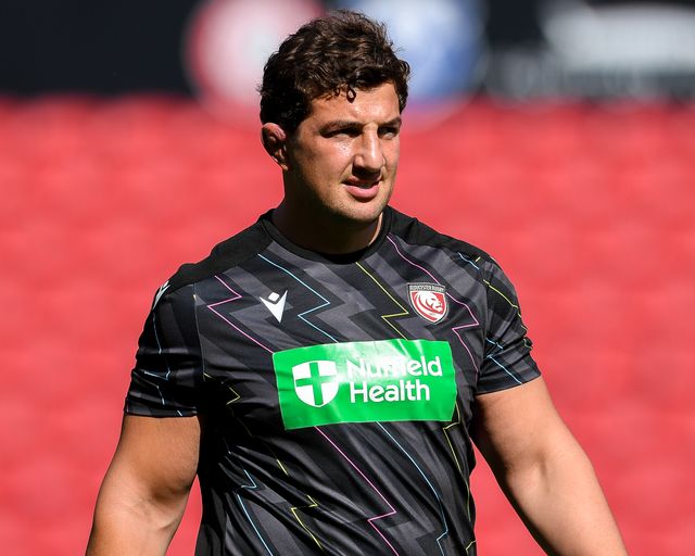 Val Rapava Ruskin of Gloucester Rugby warming up prior to the Prem Rugby Cup match Bristol Bears vs Gloucester at Ashton Gate, Bristol, United Kingdom on 05 September 2026

(Photo by Alex Williamson/News Images)
