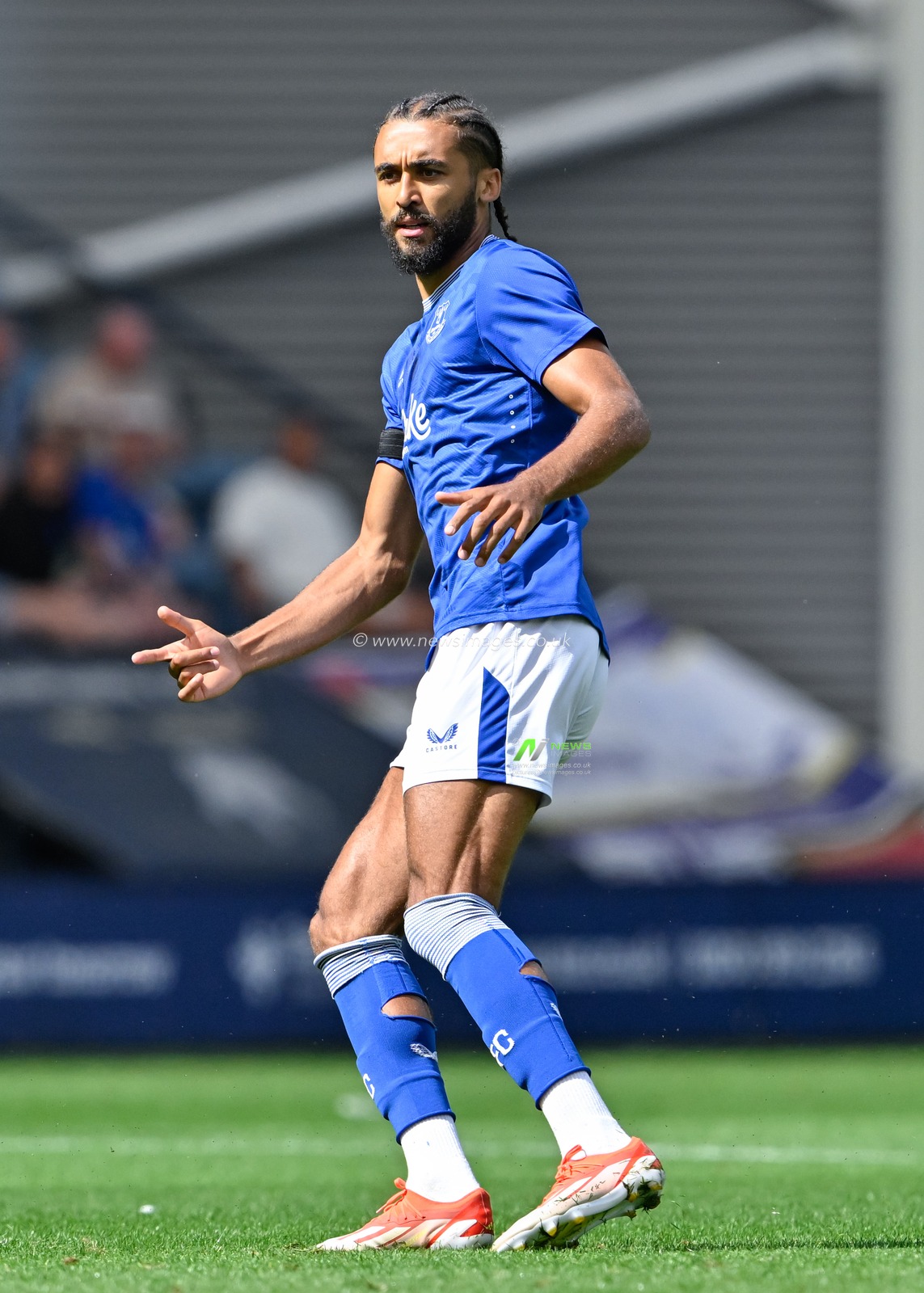 Dominic Calvert-Lewin of Everton during the Pre-season friendly match Preston North End vs Everton at Deepdale, Preston, United Kingdom, 3rd August 2024

(Photo by Cody Froggatt/News Images)