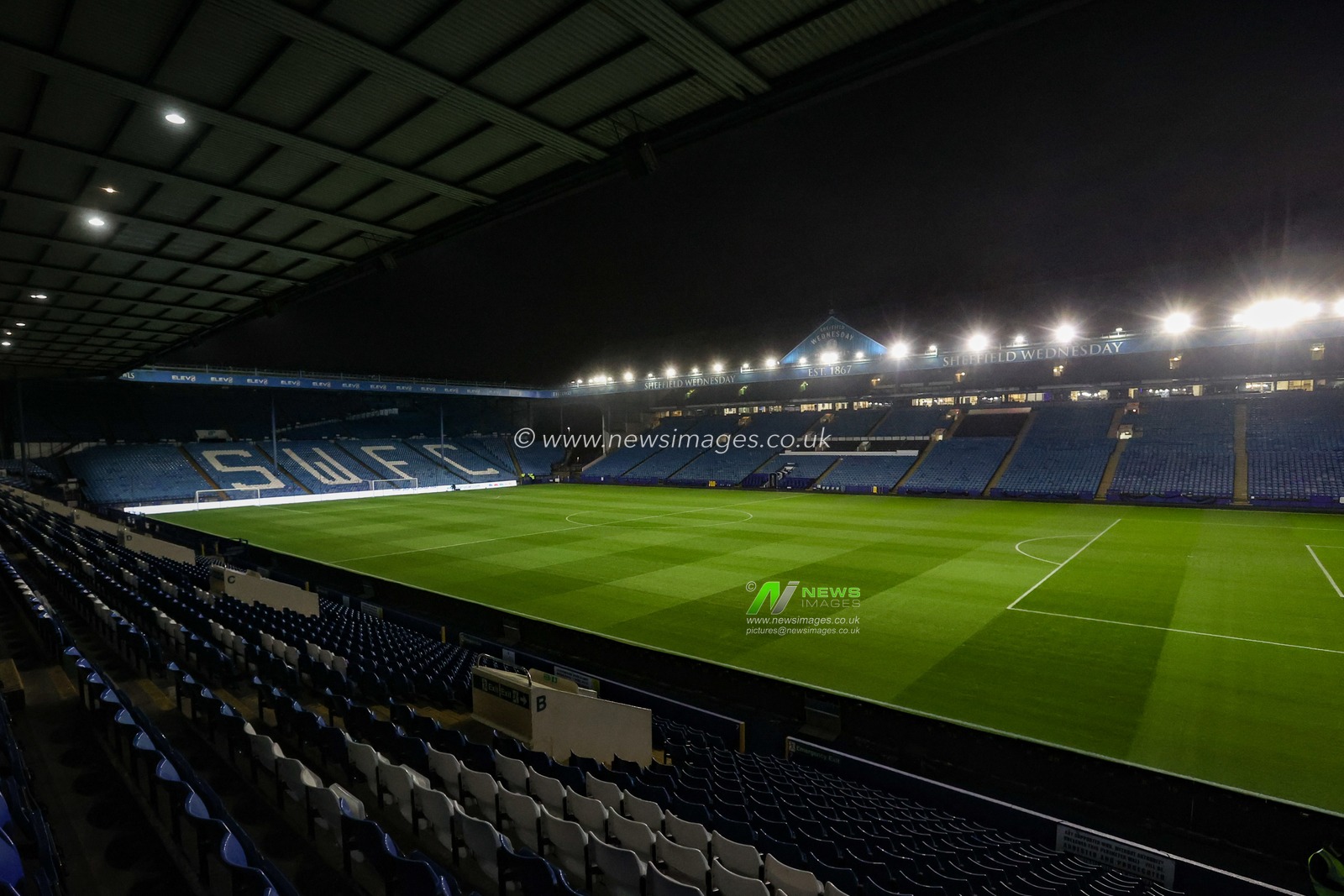 A general view of Hillsborough ahead of the Sky Bet Championship match Sheffield Wednesday vs Norwich City at Hillsborough, Sheffield, United Kingdom, 5th November 2024

(Photo by Alfie Cosgrove/News Images)