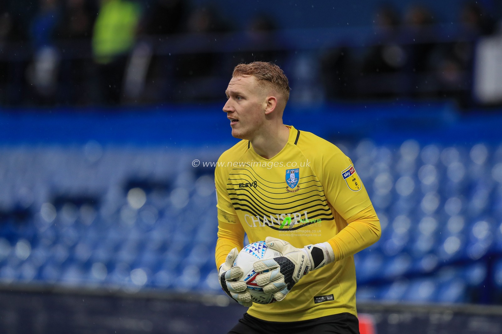 15th February 2020, Hillsborough, Sheffield, England; Sky Bet Championship, Sheffield Wednesday v Reading : Cameron Dawson (25) of Sheffield Wednesday during the game
