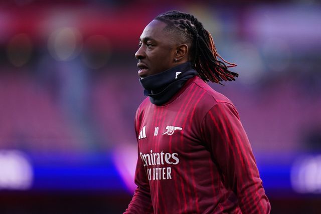 Eberechi Eze of Arsenal ahead of the UEFA Champions League Quarter Finals match Arsenal vs Sporting CP at Arsenal stadium, London, United Kingdom on 15 April 2026

(Photo by Harvey Murphy/News Images)