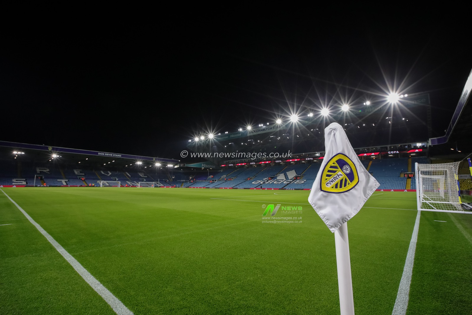 General view inside Elland Road Stadium ahead of the Mid season friendly match Leeds United vs Real Sociedad at Elland Road, Leeds, United Kingdom, 16th December 2022

(Photo by James Heaton/News Images)