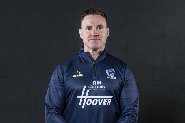 Richard Marshall First team coach during the Warrington Wolves Team Headshots at Warrington wolves training centre, Warrington, United Kingdom, 16th January 2025

(Photo by Craig Thomas/News Images)