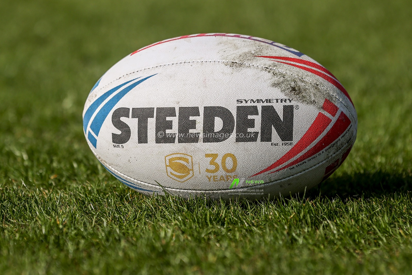 The 30th Year anniversary ball during the Betfred Super League round 5 match Warrington Wolves vs Castleford Tigers at The Halliwell Jones Stadium, Warrington, United Kingdom on 21 March 2026

(Photo by Alfie Cosgrove/News Images)