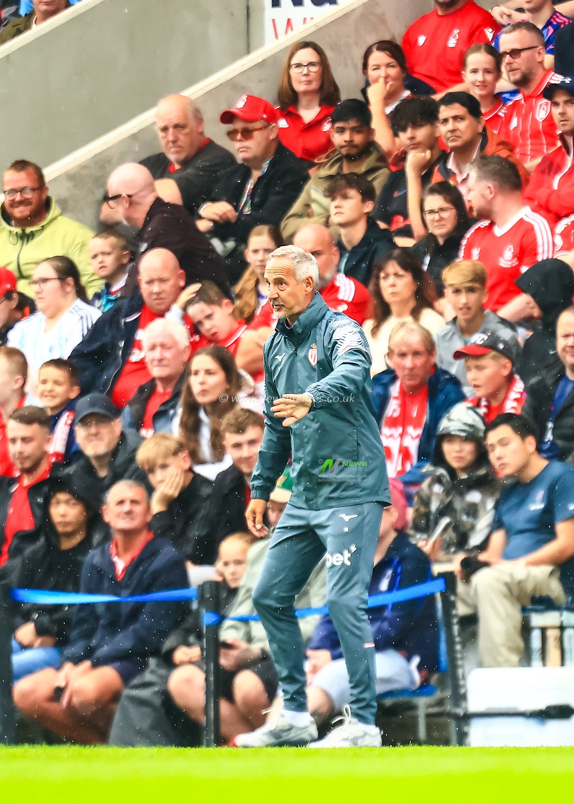 Adi Hütter Monaco Manager during the Pre-season friendly match Nottingham Forest vs Monaco at SMH Group Stadiumact Stadium, Chesterfield, United Kingdom, 19th July 2025

(Photo by Richard Bierton/News Images)