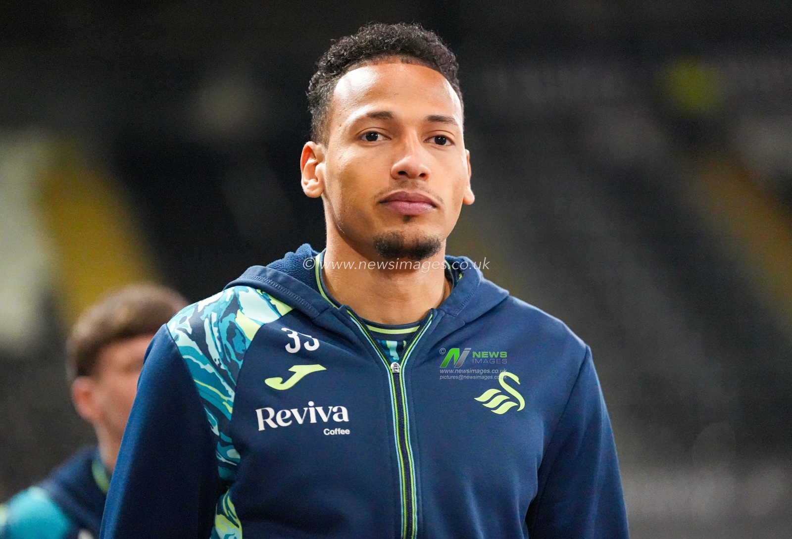Ronald of Swansea City arrives at the ground ahead of the Sky Bet Championship match Swansea City vs Sheffield Wednesday at Swansea.com Stadium, Swansea, United Kingdom, 12th February 2025

(Photo by Andrew Lewis/News Images)