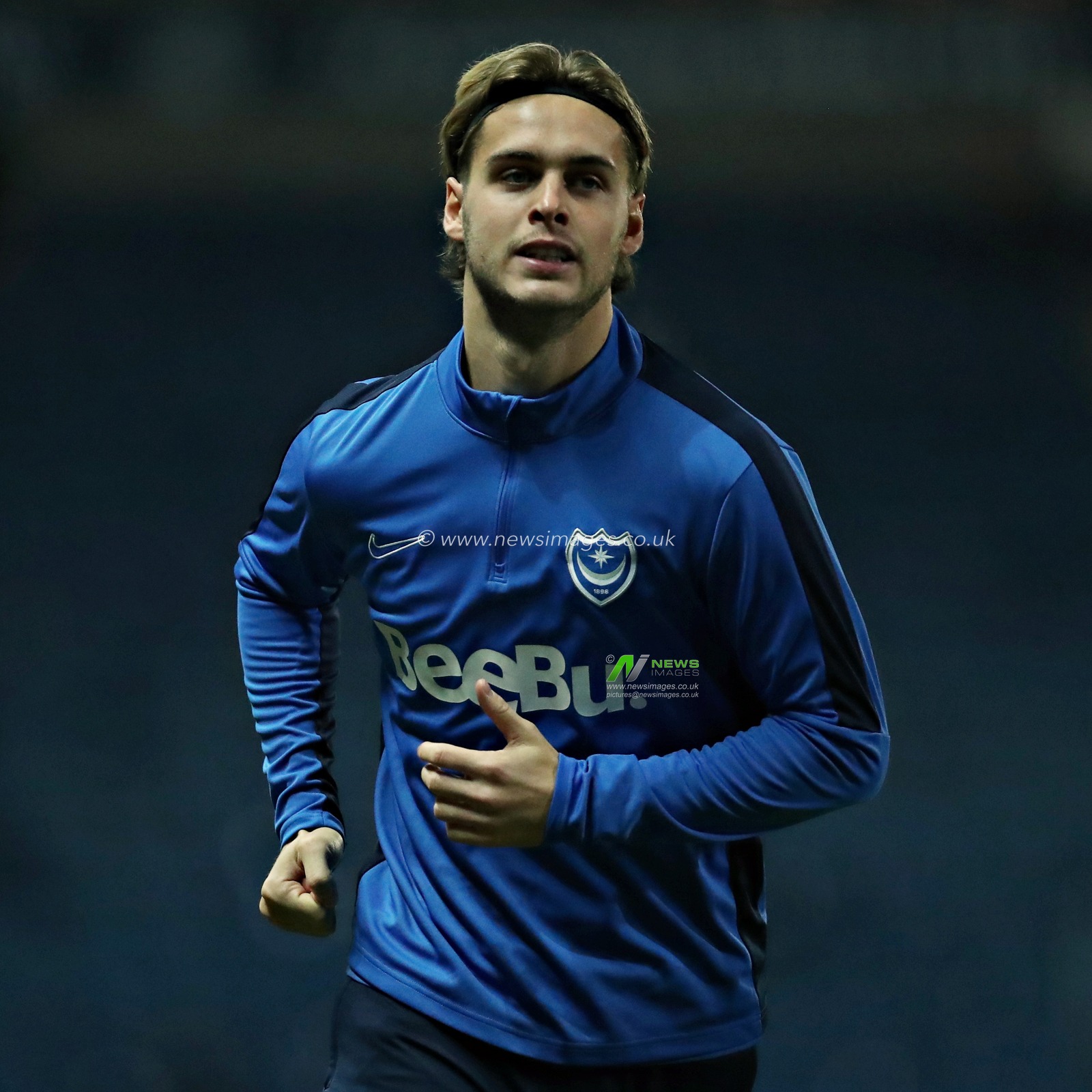 Ryley Towler of Portsmouth before during the Sky Bet Championship match Blackburn Rovers vs Portsmouth at Ewood Park, Blackburn, United Kingdom, 15th January 2025

(Photo by Sam Eaden/News Images)