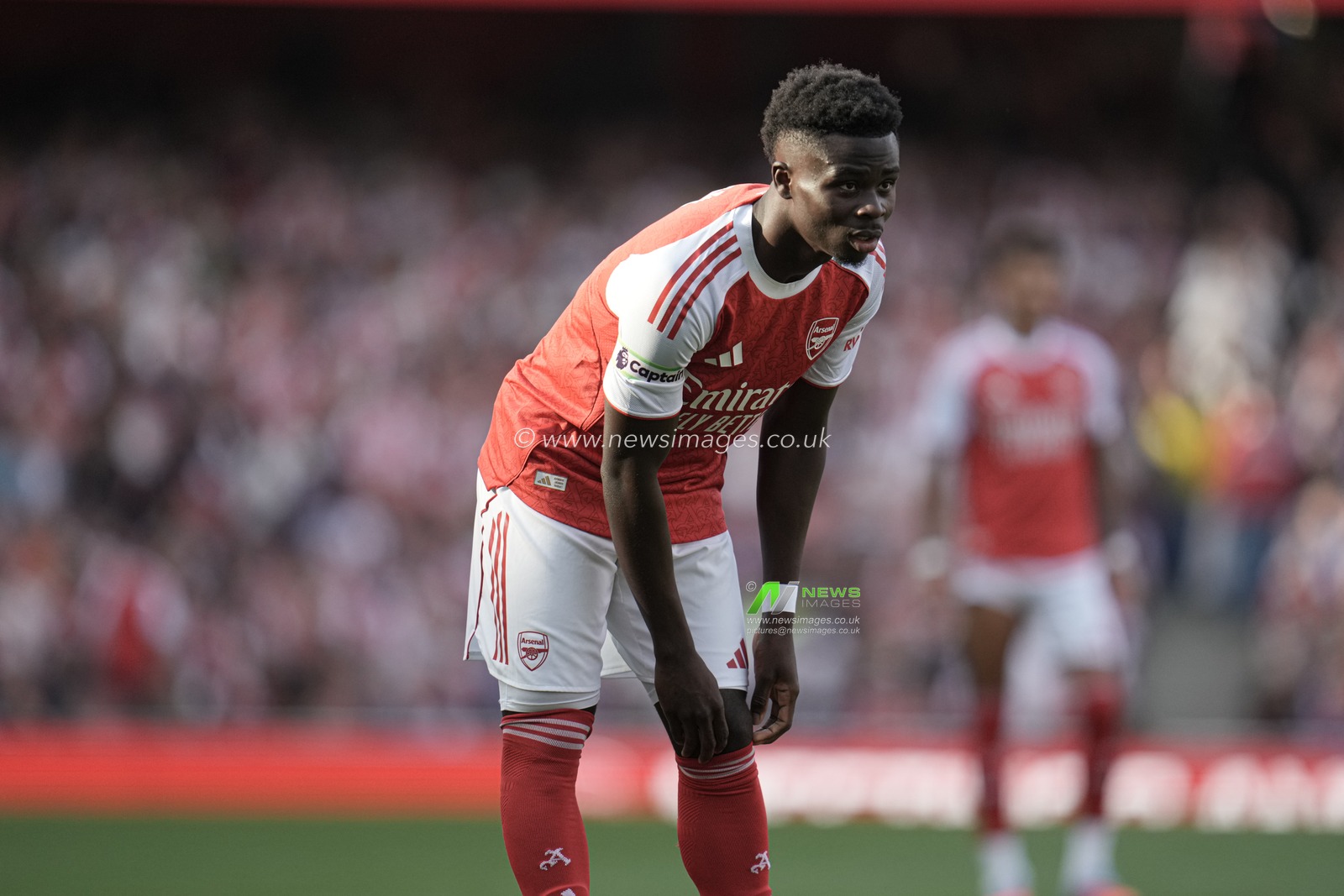 Bukayo Saka of Arsenal during the Pre-season friendly match Arsenal vs Villarreal at Emirates Stadium, London, United Kingdom, 6th August 2025

(Photo by Harvey Murphy/News Images)
