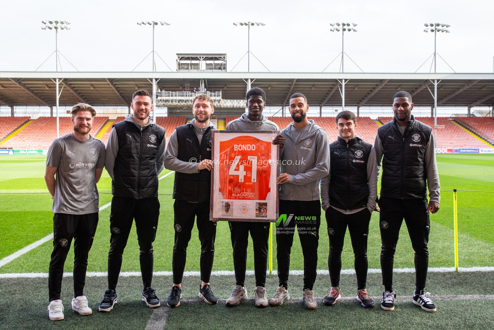 during the Sky Bet League 1 match Blackpool vs Northampton Town at Bloomfield Road, Blackpool, United Kingdom, 16th November 2024

(Photo by Gareth Evans/News Images)