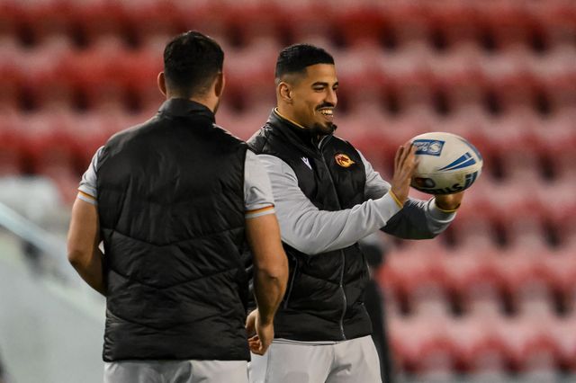 Betfred Super League Round 3 Leigh Leopards v Catalans Dragons
