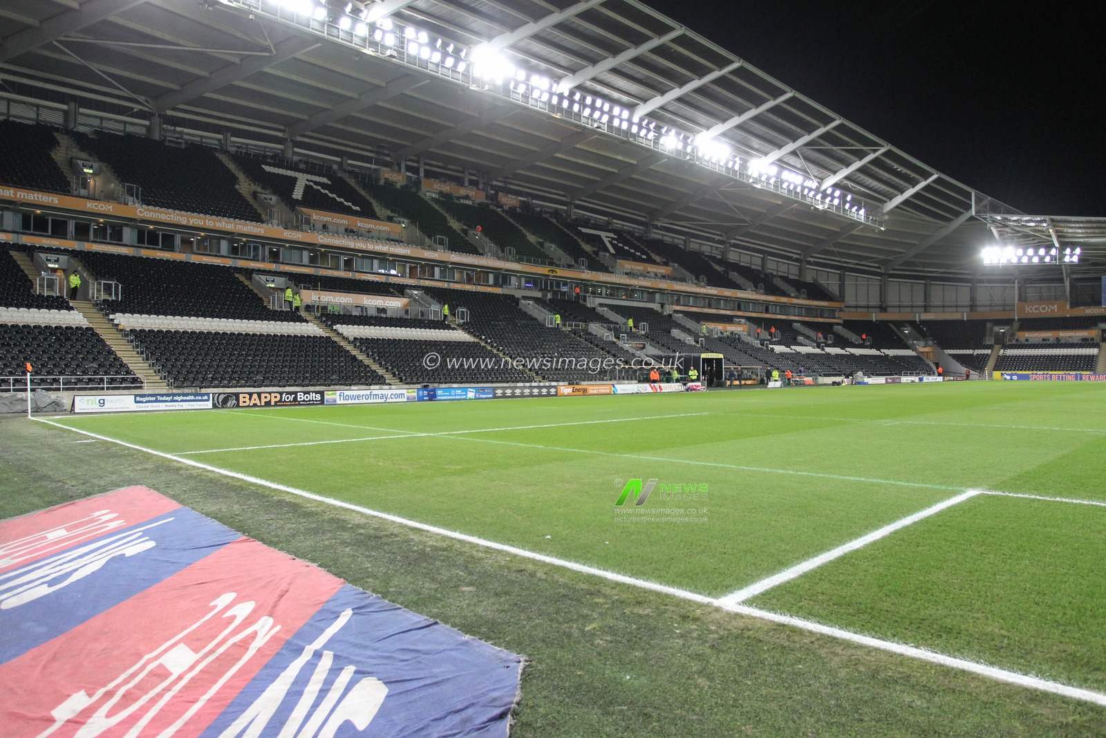 14th February 2020, KCOM Stadium, Kingston upon Hull, England; Sky Bet Championship, Hull City v Swansea City : KCOM Stadium image