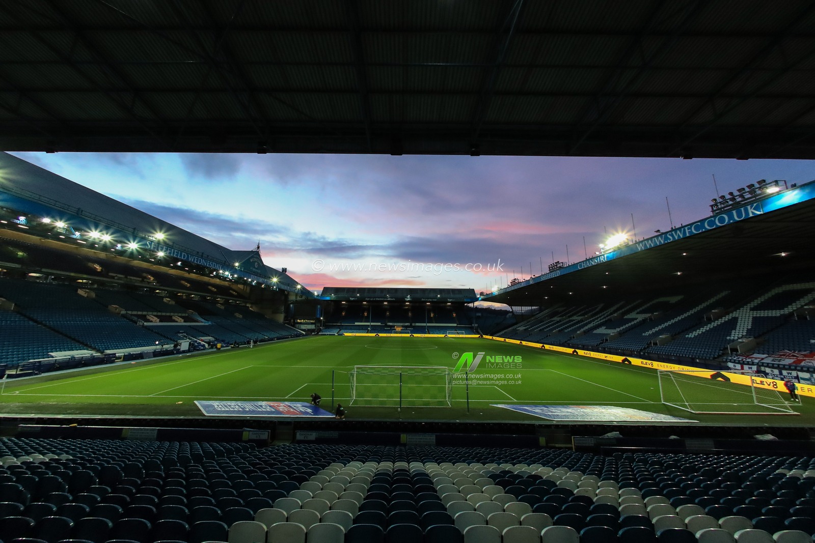 A general view of Hillsborough venue for todays game.