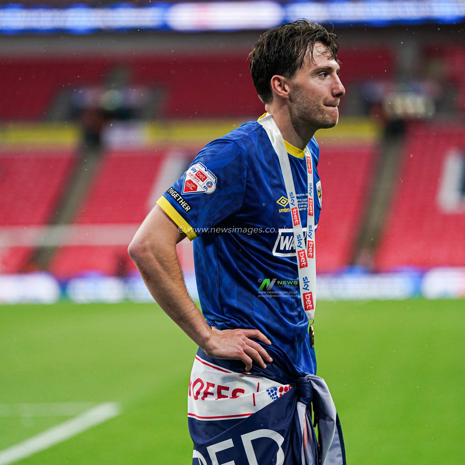 After the Sky Bet League 2 Playoff Final match AFC Wimbledon vs Walsall at Wembley Stadium, London, United Kingdom, 26th May 2025

(Photo by Harvey Murphy/News Images)
