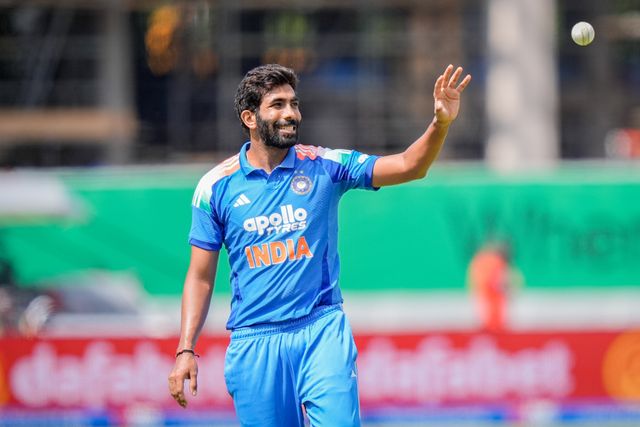 Jasprit Bumrah of India during the 1st Metro Bank ODI match England vs India at Edgbaston, Birmingham, United Kingdom on 14 July 2026

(Photo by Maynard Manyowa/News Images)