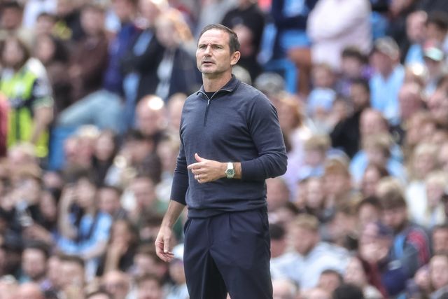 Frank Lampard manager of Coventry City looks on during the Premier League match Manchester City vs Coventry City at Etihad Stadium, Manchester, United Kingdom on 05 September 2026

(Photo by Mark Cosgrove/News Images)