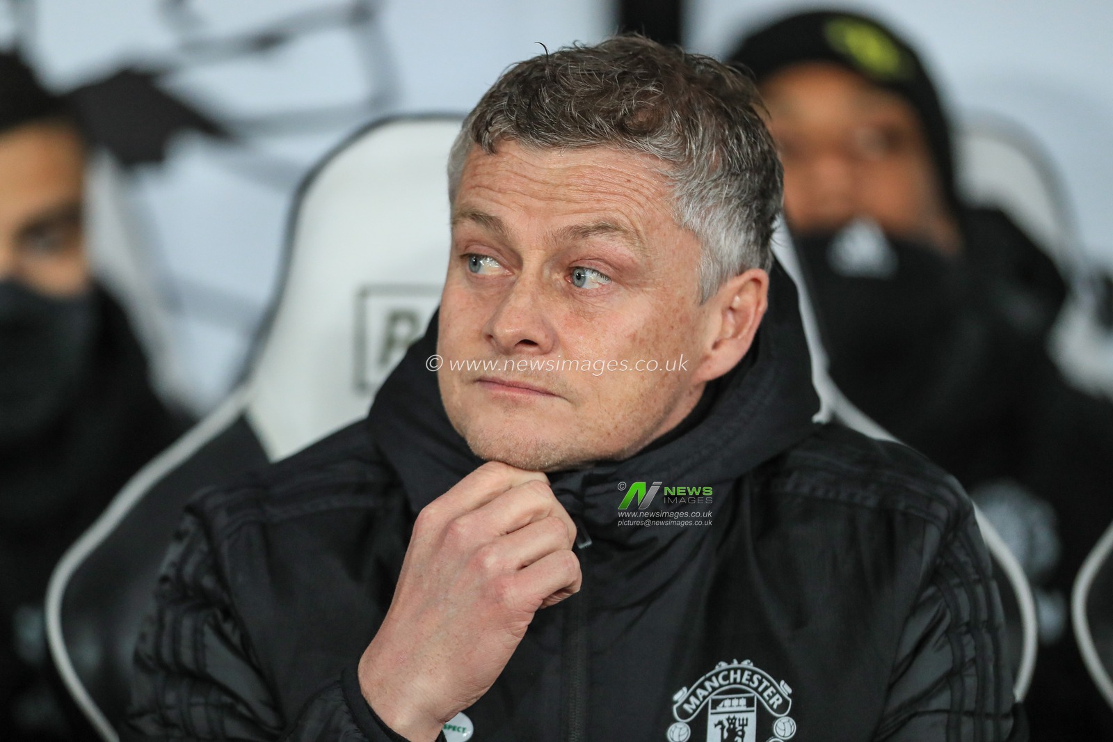 5th March 2020, Pride Park Stadium, Derby, England; Emirates FA Cup 5th Round, Derby County v Manchester United : Ole Gunnar SolskjÃ¦r manager of Manchester United on the bench before kick-off