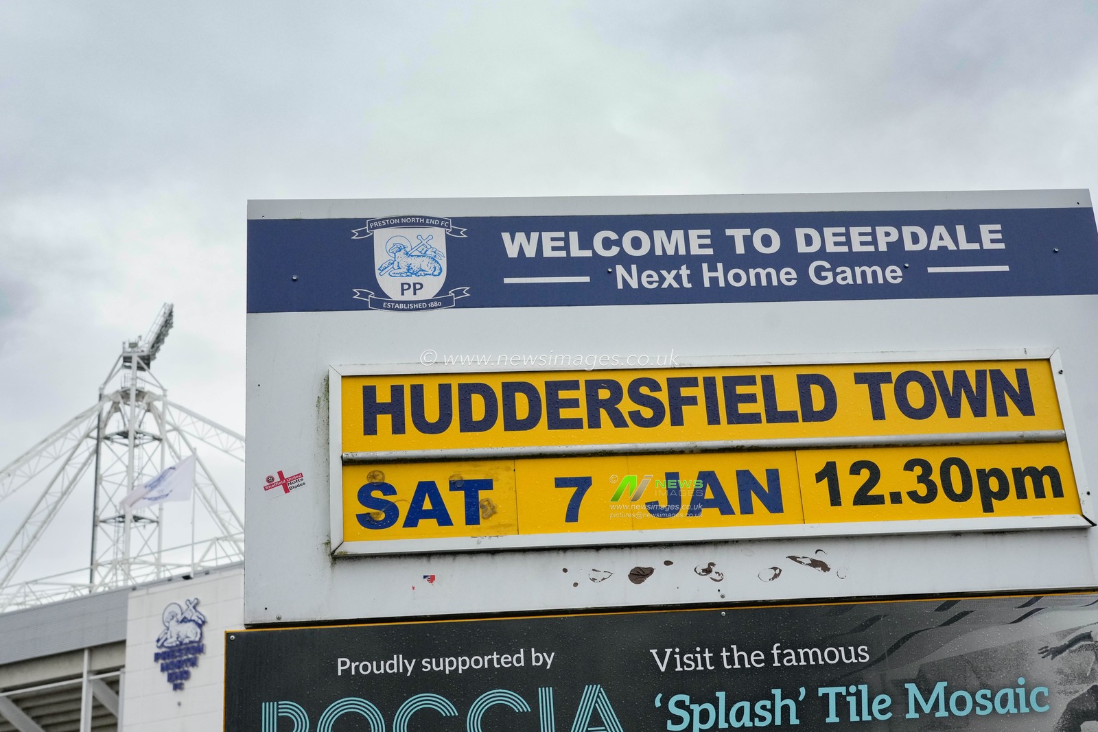 General view of Deepdale Stadium before the Emirates FA Cup match Preston North End vs Huddersfield Town at Deepdale, Preston, United Kingdom, 7th January 2023

(Photo by Steve Flynn/News Images)