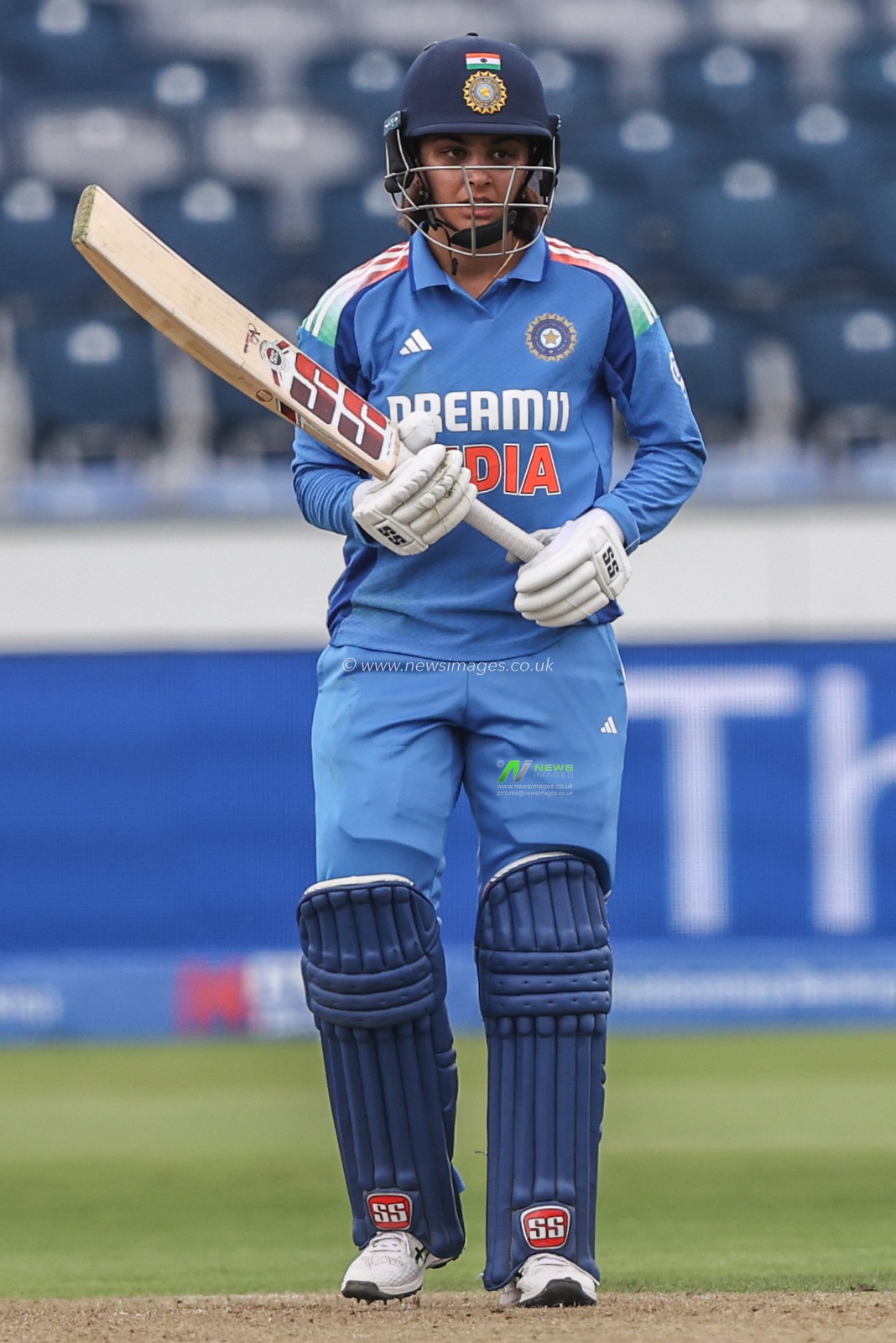 Harleen Deol of India during the 3rd Metro Bank One Day International England Women vs India Women at Banks Homes Riverside Stadium, Chester-le-street, United Kingdom, 22nd July 2025

(Photo by Alfie Cosgrove/News Images)