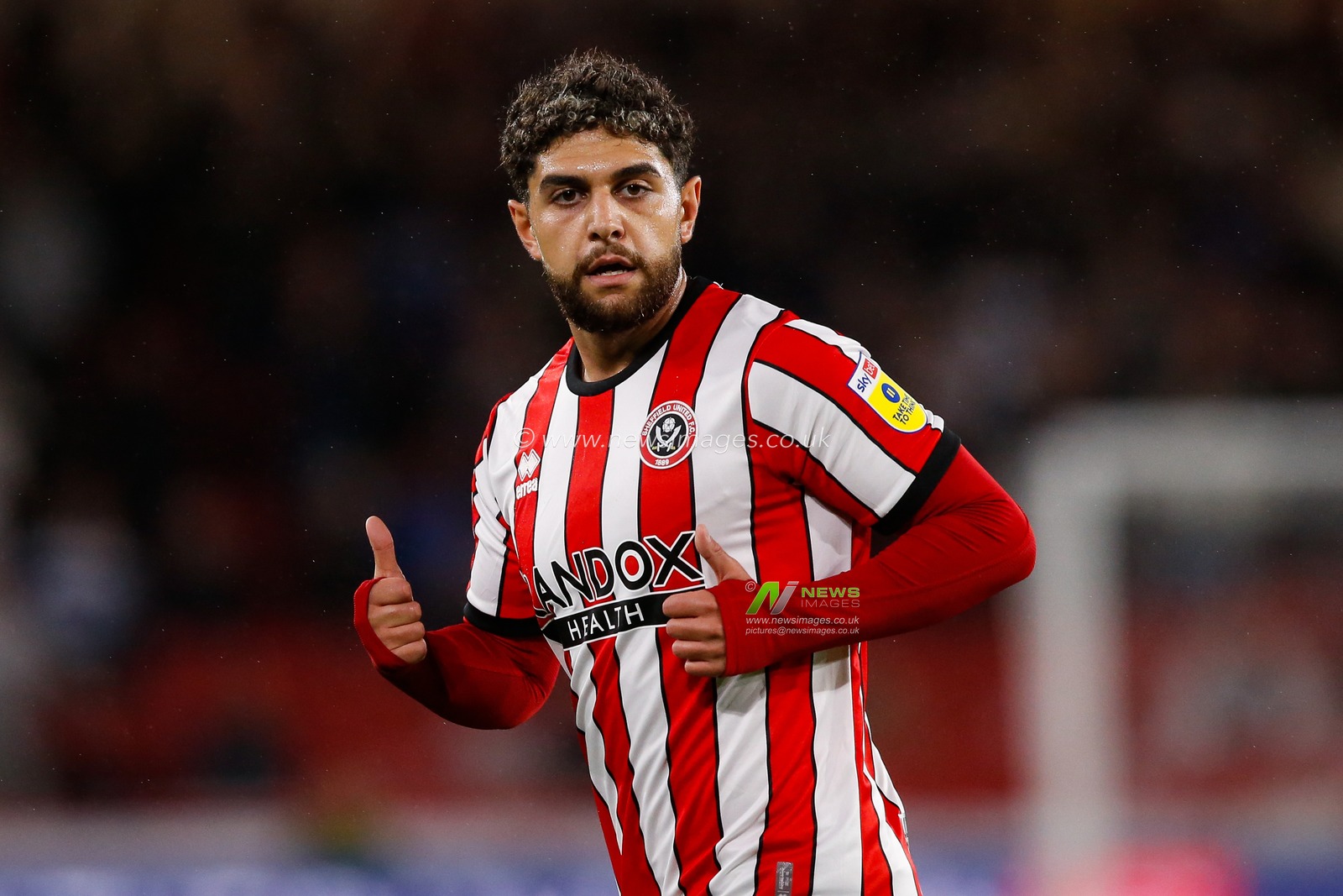 Reda Khadra #11 of Sheffield United during the Sky Bet Championship match Sheffield United vs Queens Park Rangers at Bramall Lane, Sheffield, United Kingdom, 4th October 2022

(Photo by Ben Early/News Images)