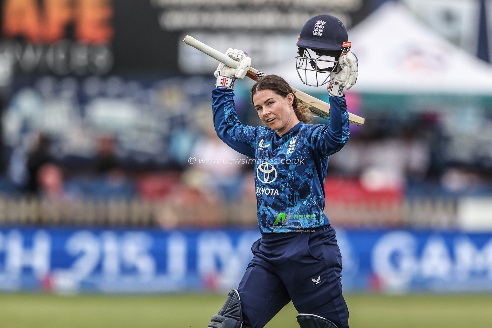 Tammy Beaumont of England leaves the field of play after being bowled out by Cherry-Ann Fraser of West Indies during the Metro Bank One Day International match England Women vs West Indies Women at Derbyshire County Cricket Club, Derby, United Kingdom, 30th May 2025

(Photo by Alfie Cosgrove/News Images)