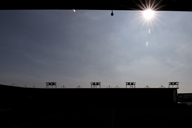 A general view of Halliwell Jones Stadium ahead of the Betfred Super League round 5 match Warrington Wolves vs Castleford Tigers at The Halliwell Jones Stadium, Warrington, United Kingdom on 21 March 2026

(Photo by Alfie Cosgrove/News Images)
