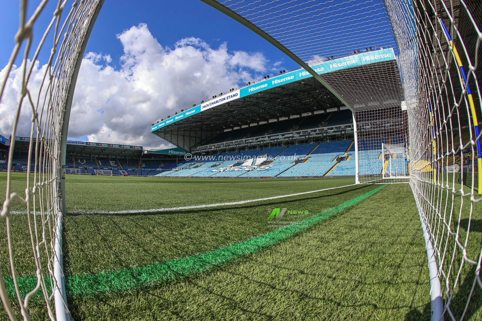 A general view of Elland Road ahead of this evenings Premier League fixture, Leeds United v Chelsea