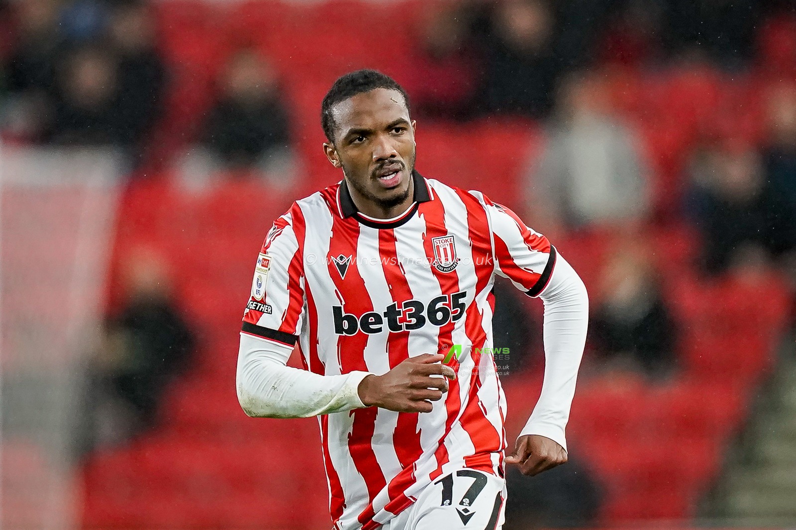 Eric Bocat of Stoke City during the Sky Bet Championship match Stoke City vs Oxford United at Bet365 Stadium, Stoke On Trent, United Kingdom on 25 February 2026

(Photo by Maynard Manyowa/News Images)