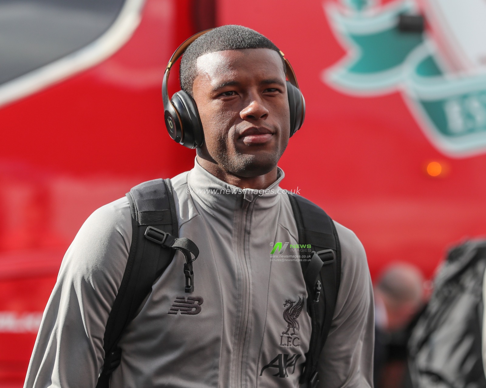 31st August 2019, Turf Moor, Burnley, England ; Premier League Football, Burnley vs Liverpool : Georginio Wijnaldum (5) of Liverpool arrives at Turf Moor


Credit: Mark Cosgrove/News Images

English Football League images are subject to DataCo Licence