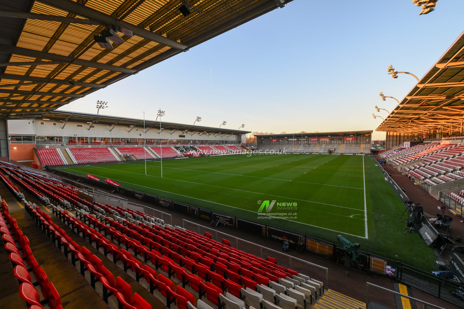 A general view of the Leigh Sports Village, Home of Leigh Leopards ahead of the Betfred Super League Round 3 match Leigh Leopards vs Catalans Dragons at Leigh Sports Village, Leigh, United Kingdom, 28th February 2025

(Photo by Craig Thomas/News Images)