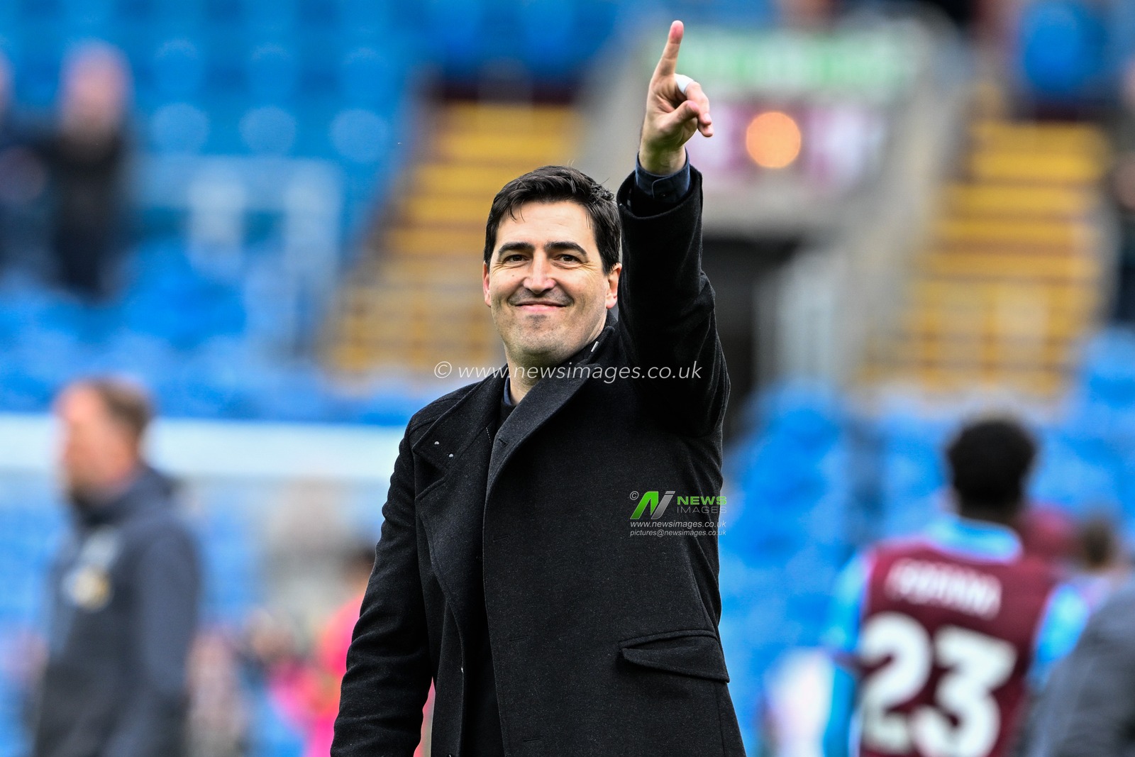 Andoni Iraola manager of Bournemouth celebrates his teams win after the Premier League match Burnley vs Bournemouth at Turf Moor, Burnley, United Kingdom, 3rd March 2024

(Photo by Cody Froggatt/News Images)