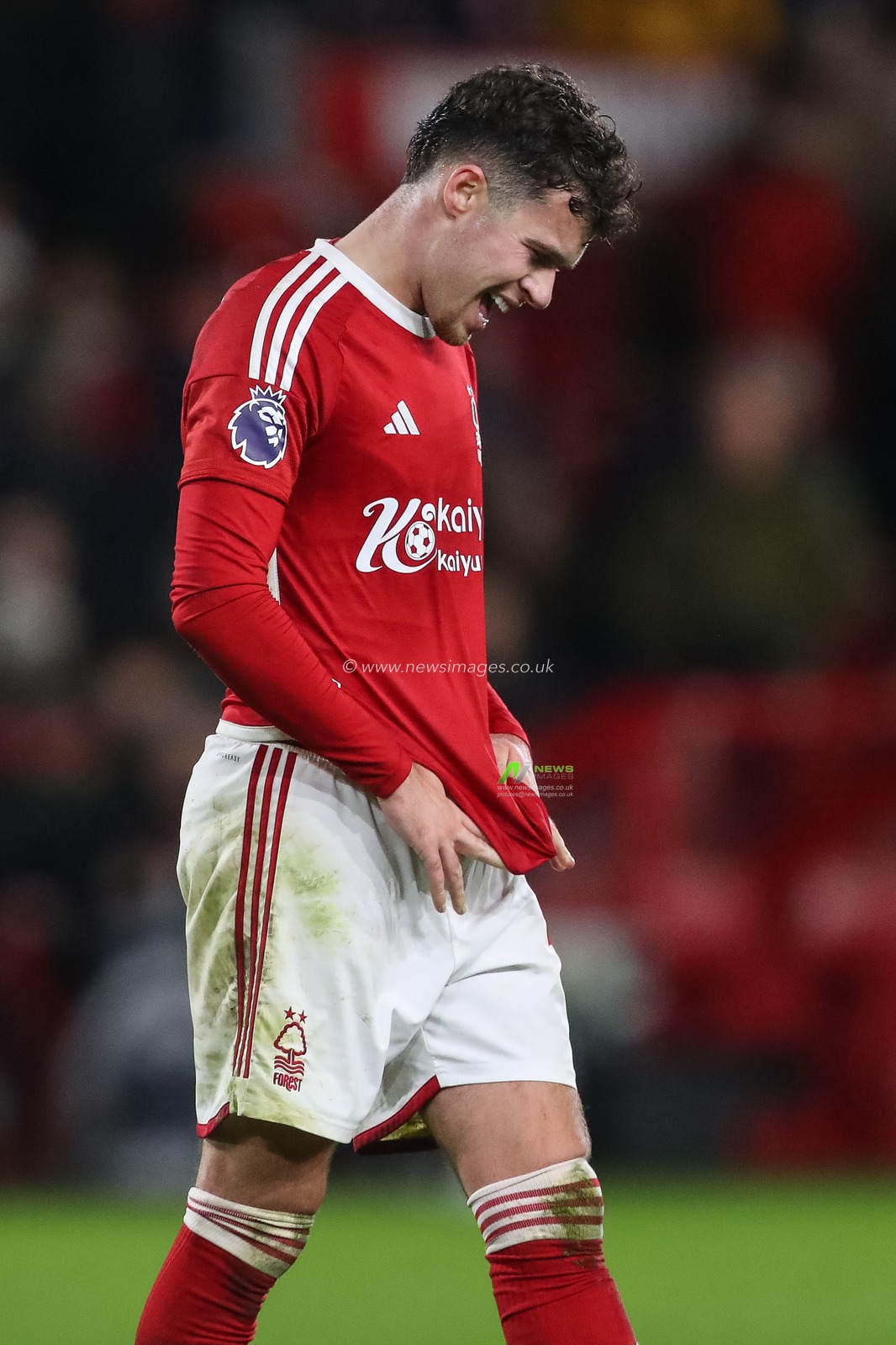 A dejected Neco Williams #7 of Nottingham Forest after losing 0-2 during the Premier League match Nottingham Forest vs Tottenham Hotspur at City Ground, Nottingham, United Kingdom, 15th December 2023

(Photo by Gareth Evans/News Images)