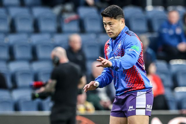 Mason Lino of Wakefield Trinity in the pre-game warm up during the Betfred Super League round 10 match Leeds Rhinos vs Wakefield Trinity at AMT Headingley Stadium, Leeds, United Kingdom on 01 May 2026

(Photo by Alfie Cosgrove/News Images)