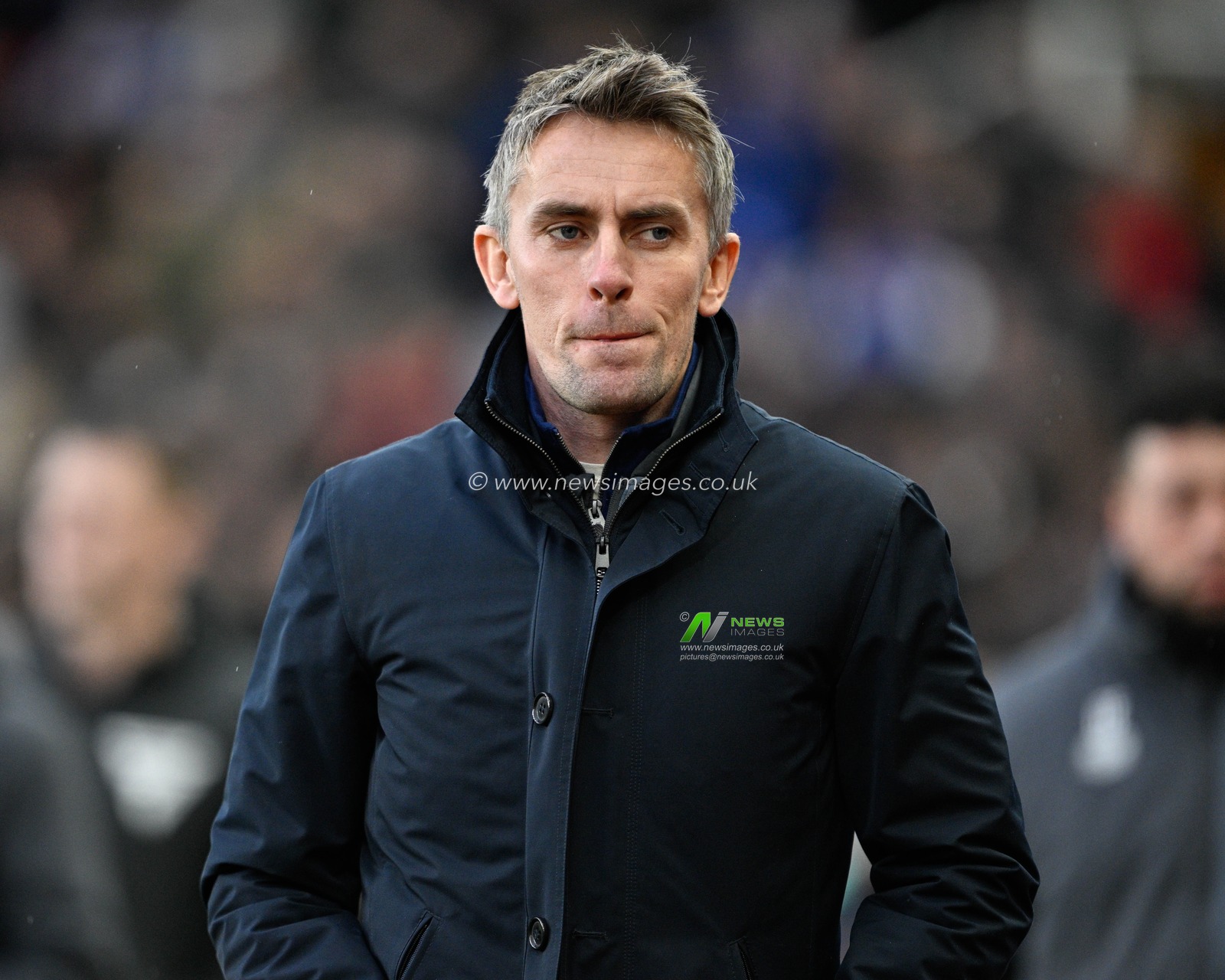 Kieran McKenna manager of Ipswich Town walks to the bench ahead of kick off, during the Sky Bet Championship match Stoke City vs Ipswich Town at Bet365 Stadium, Stoke-on-Trent, United Kingdom, 1st January 2024

(Photo by Cody Froggatt/News Images)