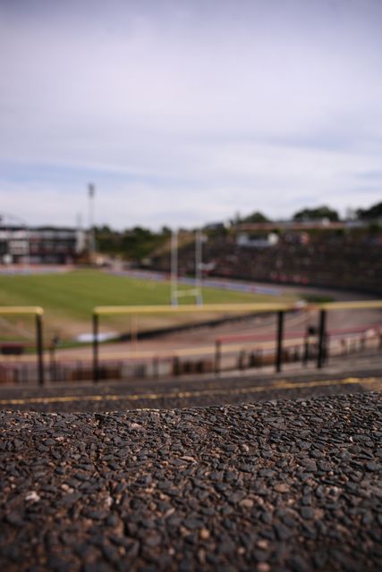 General view inside the stadium prior to the Betfred Super League round 22 match Bradford Bulls vs Warrington Wolves at Odsal Stadium, Bradford, United Kingdom on 08 August 2026

(Photo by Ben Roberts/News Images)