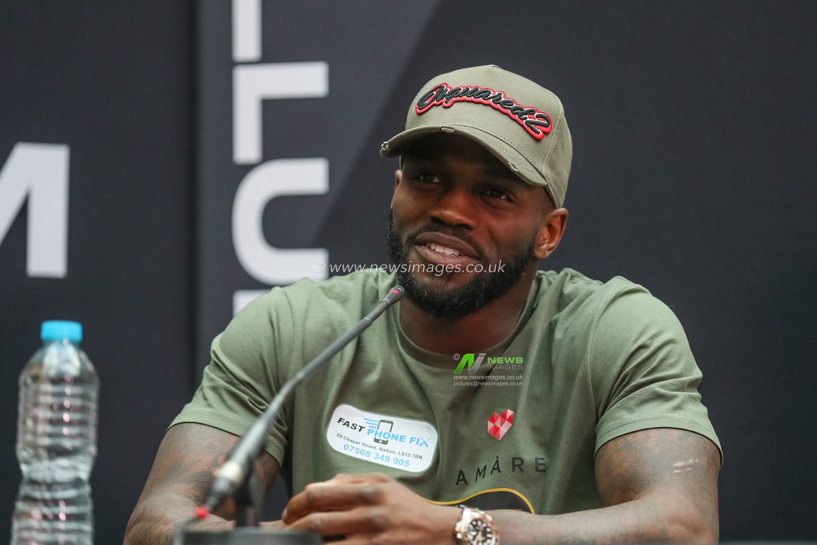 Ishmael Davis during the Sunny Edwards v Felix Alvarado press conference at Meadowhall, Sheffield, United Kingdom, 9th November 2022

(Photo by Gareth Evans/News Images)