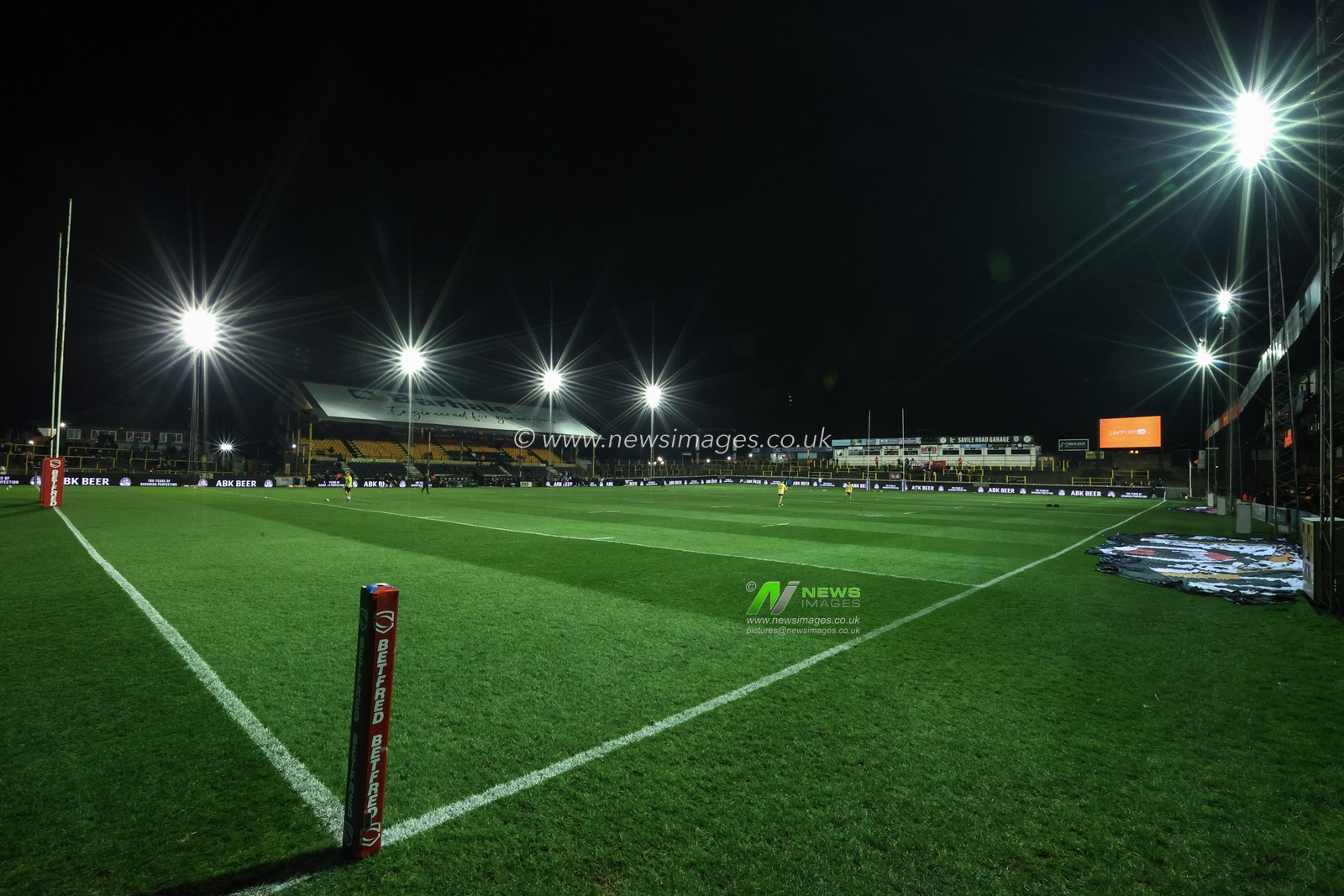 A general view of The Mend-A-House Jungle during the Betfred Super League Round 4 match Castleford Tigers vs Salford Red Devils at The Mend-A-Hose Jungle, Castleford, United Kingdom, 7th March 2025

(Photo by Alfie Cosgrove/News Images)