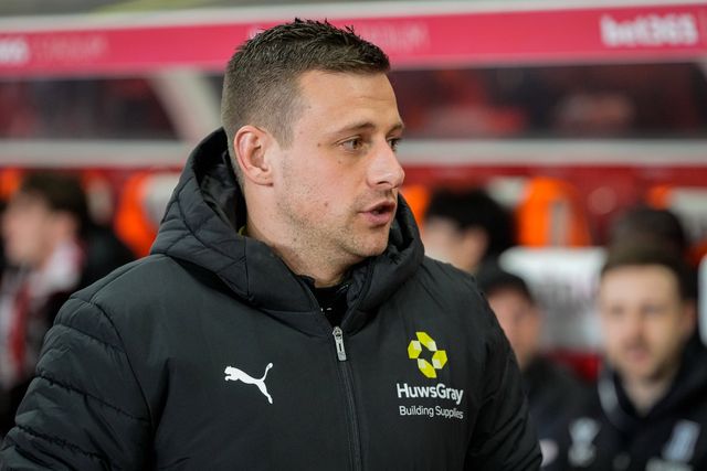 Fourth official  Lewis Smith during the Sky Bet Championship match Stoke City vs Oxford United at Bet365 Stadium, Stoke On Trent, United Kingdom on 25 February 2026

(Photo by Maynard Manyowa/News Images)