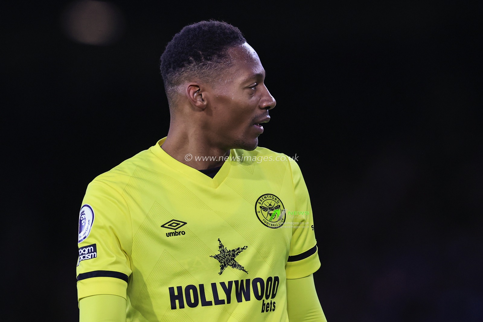 Ethan Pinnock #5 of Brentford during the game