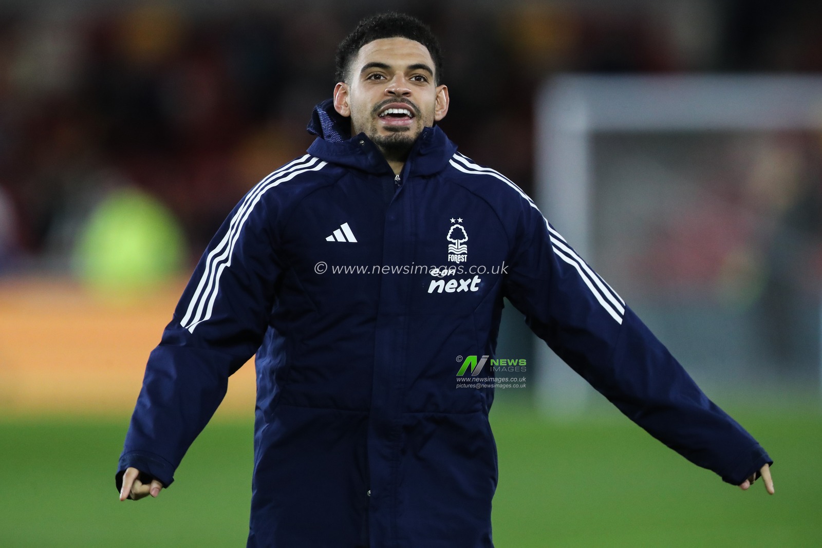 Morgan Gibbs-White of Nottingham Forest celebrates his teams win after the Premier League match Brentford vs Nottingham Forest at The Gtech Community Stadium, London, United Kingdom, 21st December 2024

(Photo by Gareth Evans/News Images)