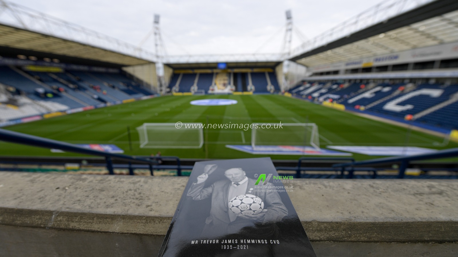 The match day programme at Preston North End pays tribute to the recent passing of owner Mr Trevor Hemmings CVO