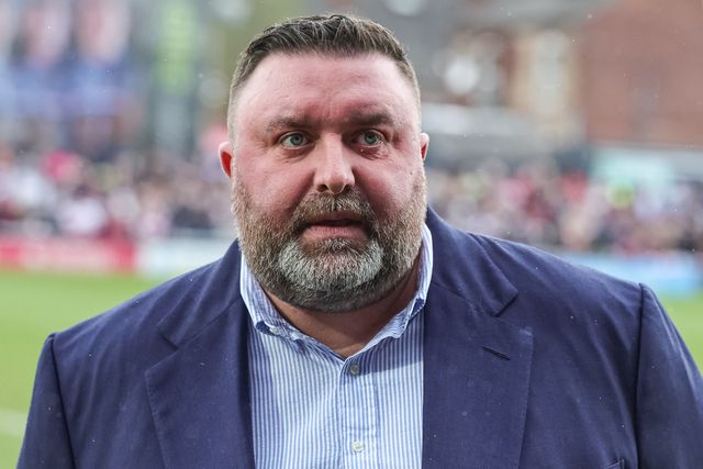 Matthew Ellis owner of Wakefield Trinity during the Betfred Challenge Cup Quarter Final match Wakefield Trinity vs Wigan Warriors at DIY Kitchens Stadium, Wakefield, United Kingdom on 12 April 2026

(Photo by Mark Cosgrove/News Images)