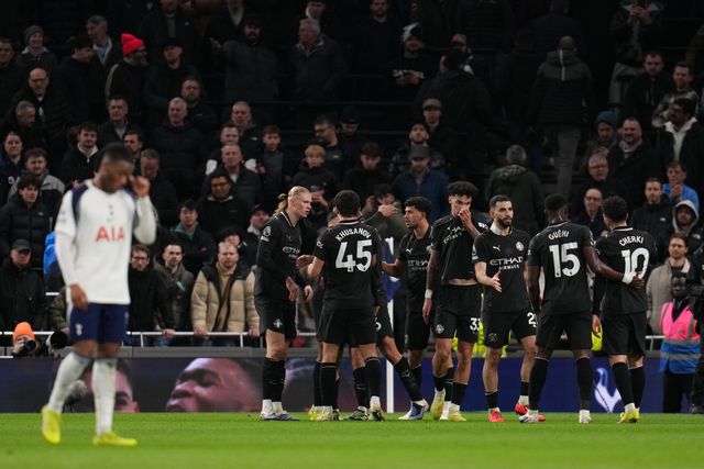 Premier League Tottenham Hotspur v Manchester City