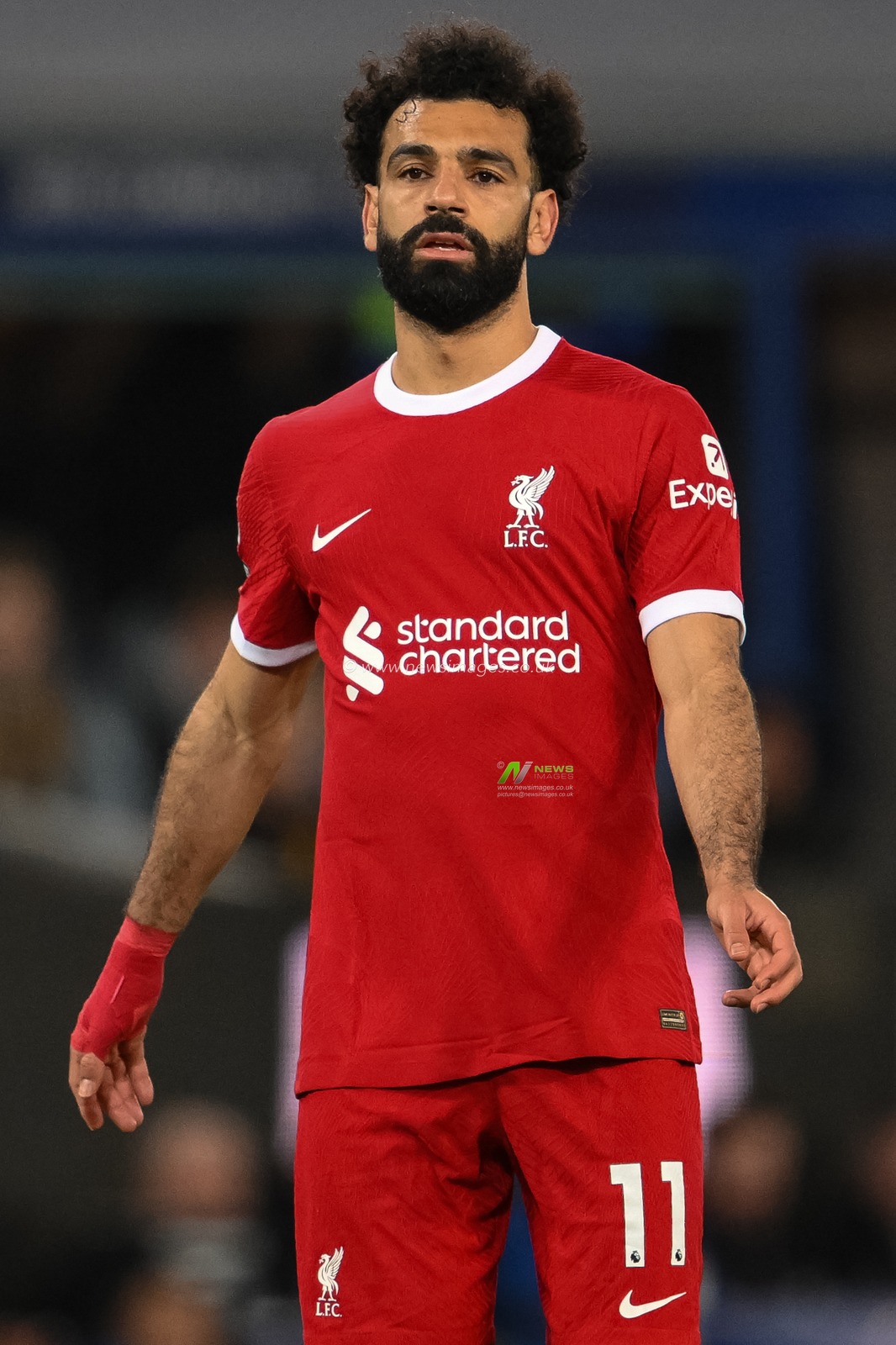 Mohamed Salah of Liverpool during the Premier League match Everton vs Liverpool at Goodison Park, Liverpool, United Kingdom, 24th April 2024

(Photo by Craig Thomas/News Images)