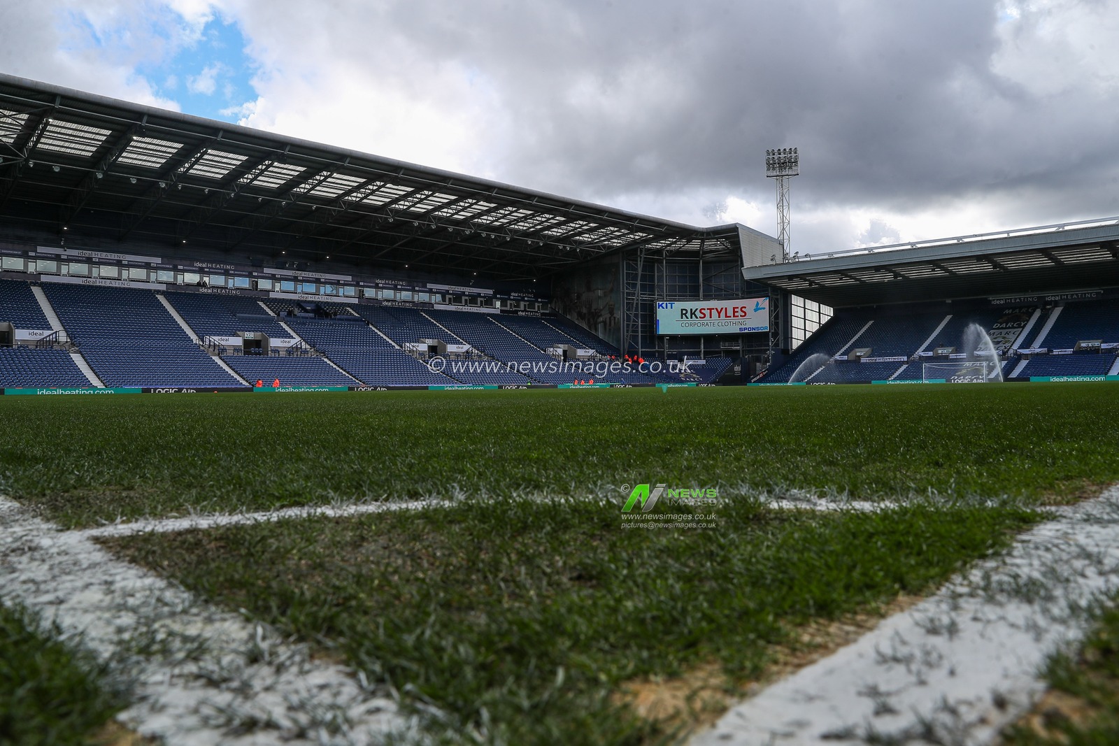 A general view inside of The Hawthorns, home of West Bromwich Albion ahead of the Sky Bet Championship match West Bromwich Albion vs Watford at The Hawthorns, West Bromwich, United Kingdom, 1st April 2024

(Photo by Gareth Evans/News Images)